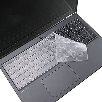 Saco Silicone Keyboard Skin Cover Compatible for Lenovo Legion 5 Gaming Laptop 82B500BHIN - launch year 2020 Keyboard Skin