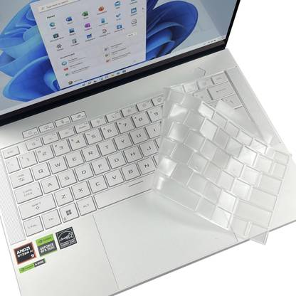 Saco Laptop Keyboard Protector Cover Compatible with 2024 ASUS ROG Zephyrus G14 | 2024 ASUS ROG Zephyrus G16 Gaming Laptops Keyboard Skin