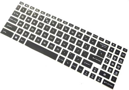 iFyx Cover For 2023 Katana GF76 - 12U Gaming laptop Guard Keyboard Cover Keyboard Skin