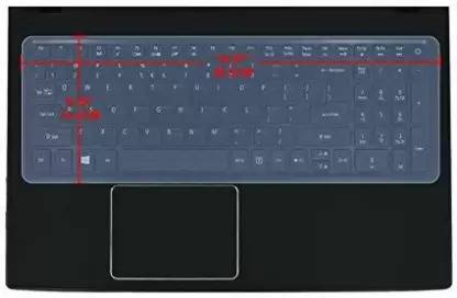 सप्रा 15.6 inch, Laptop Keyboard Silicon Cover, Laptop keypad Cover, Dust Protector-24 लैपटॉप कीबोर्ड स्किन