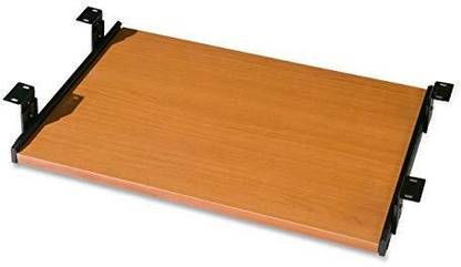 AVRIAN for Office & Home Laptop Table Under Desk Wooden with Height Adjustable Keyboard Tray