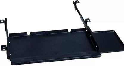 RAJ RAJESHWARI Heavy Keyboard Tray Drawer Tray with Mouse Tray and Telescopic Channel Mouse Pad Keyboard Tray
