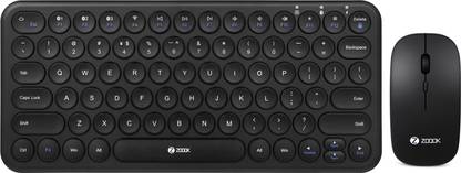 Zoook Orbit pro/4 Device Connectivity/Dock/Bluetooth Multi-device Keyboard & mouse Bluetooth Standard Multi-device Keyboard Compatible with Desktop, Laptop, Mac Easy to Use,Plug and Play,Quick, Comfy Durable body