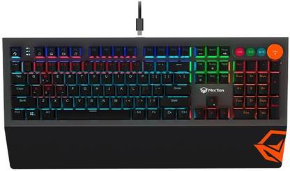 Meetion MT-MK500 Wired USB Standard Gaming Keyboard Compatible with Desktop, Laptop, Mac