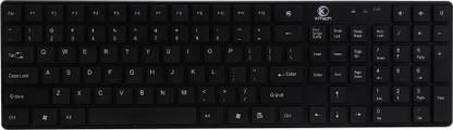 KITECH KBW-022 Wireless Standard Multi-device Keyboard Compatible with Desktop, Laptop, Mac Easy to Use,Plug and Play,Quick, Comfy Durable body