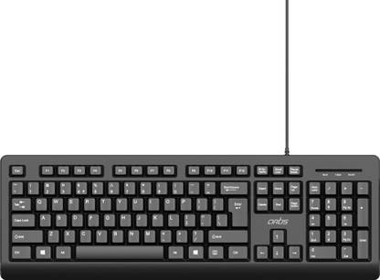 artis WP20K Wired USB Keyboard Wired USB Standard Desktop Keyboard Compatible with Desktop, Laptop, Tablet, iPad, Mac