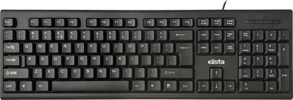 elista els wk-705 wired usb multi-device keyboard