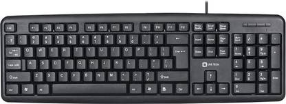 Live Tech KB01 Wired USB Standard Desktop Keyboard Compatible with Desktop, Laptop, Mac