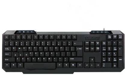 ZEBRONICS ZEB-KM2000 Multimedia Wired USB Standard Desktop Keyboard Compatible with Desktop, Laptop, Mac multimedia_keys