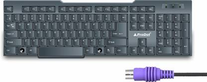 PRODOT PRO-KB-207s-PS2-P01 PS2 Standard Desktop Keyboard