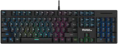 COCONUT STORM Wired USB Standard Desktop Keyboard Compatible with Desktop, Laptop, Mac