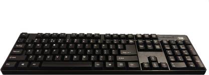 TVS Champ Wired USB Standard Desktop Keyboard Compatible with Desktop, Laptop, Mac Champ
