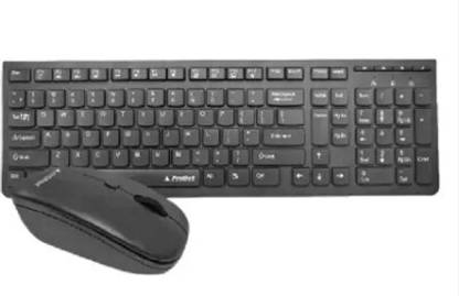 PRODOT Sparsh Wireless Keyboard & Mouse Combo Wireless Standard Desktop Keyboard Compatible with Desktop, Laptop