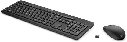 HP HP235 Wireless Standard Desktop Keyboard Compatible with Desktop, Laptop, Mac