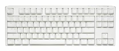 Ducky One 3 TKL Pure White RGB Wired USB Tenkeyless Gaming Keyboard Compatible with Desktop, Laptop, Mac
