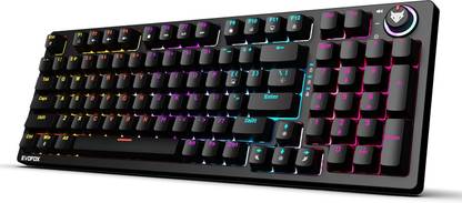 EVOFOX Katana X2 Mechanical Wired USB Standard Gaming Keyboard Compatible with Desktop, Laptop, Mac