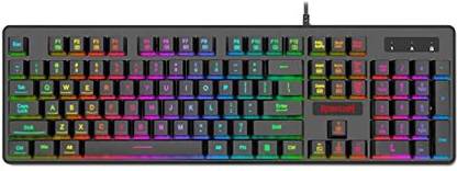 Redragon K509 Semi Mechanical Wired USB Standard Gaming Keyboard Compatible with Desktop, Laptop, Mac