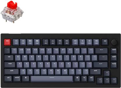 Keychron V1-D1 Wired USB Tenkeyless Gaming Keyboard Compatible with Desktop, Laptop, Mac