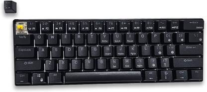 RK ROYAL KLUDGE RK61 Wired USB Laptop-size Gaming Keyboard Compatible with Desktop, Laptop, Mac