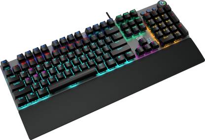 Aula F2058 /100% Antighosting,Recordable Macros,Magnetic WristRest,Backlit,Mechanical Wired USB Standard Gaming Keyboard Compatible with Desktop, Laptop, Mac with gaming mode ,stand support,multimedia_keys,F2058