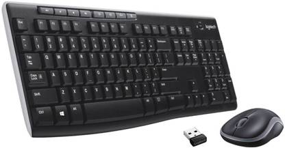 Logitech MK 275 Wireless Standard Gaming Keyboard Compatible with Desktop, Laptop, Mac