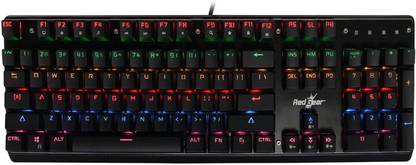 Redgear Invador MK881 Wired USB Standard Gaming Keyboard Compatible with Desktop, Laptop, Mac