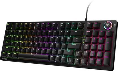 EVOFOX Katana X Mechanical Wired USB Standard Gaming Keyboard Compatible with Desktop, Laptop, Mac multimedia_keys,Katana X Mechanical