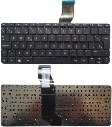 SOLUTIONS-365 HP 11-N WITHOUT BACKLIT BLACK UK Internal Laptop-size Gaming Keyboard Compatible with Desktop, Laptop, Mac