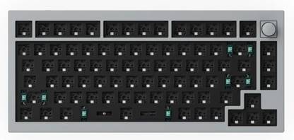 Keychron Q1 Barebone (Knob) Wireless Standard Gaming Keyboard Compatible with Desktop, Laptop, Mac
