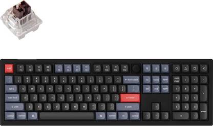 Keychron V6-D3 Wired USB Standard Gaming Keyboard Compatible with Desktop, Laptop, Mac