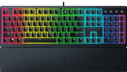 Razer Ornata V3, Low-Profile Keys - Magnetic Wrist Wrest, Rz03-04460100-R3M1 Wired USB Standard Gaming Keyboard Compatible with Desktop, Laptop, Mac multimedia_keys,Ornata V3, Low-Profile Keys - Magnetic Wrist Wrest, Rz03-04460100-R3M1