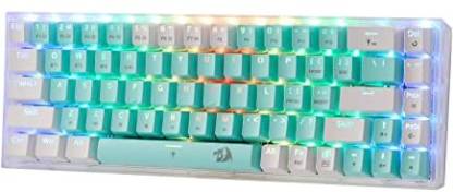 Redragon K631 Pro RGB Green and White Wireless Gaming Keyboard