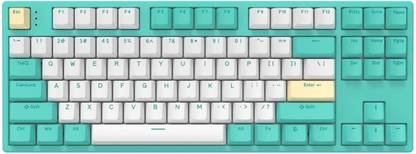 HELLO GANSS GS 87 C-HT Verulia Bluetooth, Wired USB, Wireless Tenkeyless Gaming Keyboard Compatible with Desktop, Laptop, Mac
