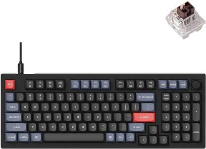 Keychron V5-D3 Wired USB Tenkeyless Gaming Keyboard Compatible with Desktop, Laptop, Mac