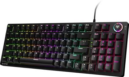 EVOFOX Katana X Mechanical Wired USB Standard Gaming Keyboard Compatible with Desktop, Laptop, Mac multimedia_keys,Katana X Mechanical