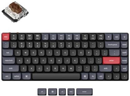 Keychron K3 Pro (Black) RGB Backlight Wireless Standard Gaming Keyboard Compatible with Desktop, Laptop, Mac