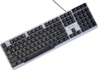 KITECH Tejas KB-071 Wired USB Standard Gaming Keyboard Compatible with Desktop, Laptop, Mac