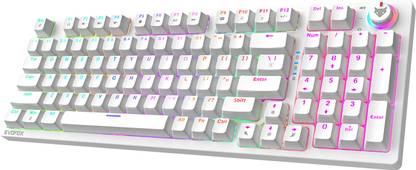 EVOFOX X2 Mechanical Wired USB Standard Gaming Keyboard Compatible with Desktop, Laptop, Mac multimedia_keys