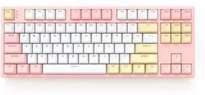HELLO GANSS GS 87 C-HT-WP-BL Bluetooth, Wired USB, Wireless Tenkeyless Gaming Keyboard