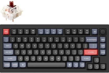 Keychron Q1-M3 Wired USB Tenkeyless Gaming Keyboard Compatible with Desktop, Laptop, Mac