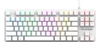Cosmic Byte CB-GK-37 Firefly Mechanical Swappable Outemu Red Switch Per Key RGB Wired USB Standard Gaming Keyboard Compatible with Desktop, Laptop, Mac