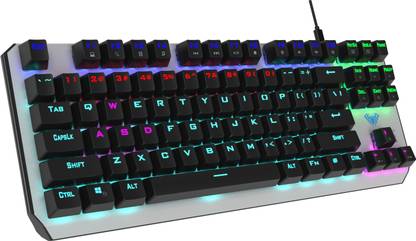 Aula F2067 TKL 100% Anti ghosting Mechanical Gaming Keyboard with 87 keys| Wired USB Tenkeyless Gaming Keyboard Compatible with Desktop, Laptop, Mac