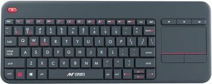 Ant Esports WK100 2in1 Bluetooth/ Wireless Standard Gaming Keyboard Compatible with Desktop, Laptop, Mac Not available,WK100 2in1 Wireless/Bluetooth Keyboard with Built In Touchpad-Wireless TV Keyboard with Multi-Touch Big Size Trackpad,Support 2 Devices for TV Windows Android,Chrome OS,Laptop,Tablet