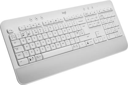 Logitech Signature K650 Bluetooth Standard Desktop Keyboard Compatible with Desktop, Laptop, Mac Easy to Use,Plug and Play,Quick, Comfy Durable body