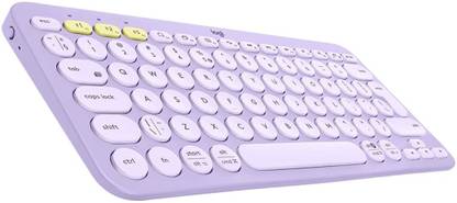 Logitech K380/Easy-SwitchforUpto3Devices,Slim Bluetooth Laptop-size Tablet Keyboard Compatible with Desktop, Laptop, Tablet, iPad, Mac