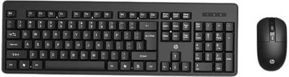 HP KM200 Wireless Desktop Keyboard  (Black)