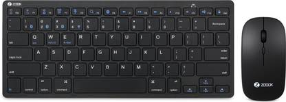Zoook Magic Pad Combo/4 Device Connectivity/Dual Mode(BT+2.4G) Bluetooth Multi-device Keyboard  (Black)