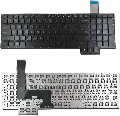 SOLUTIONS-365 ASUS G750 WITHOUT BACKLIT BLACK US Internal Laptop-size Laptop Keyboard Compatible with Desktop, Laptop, Mac
