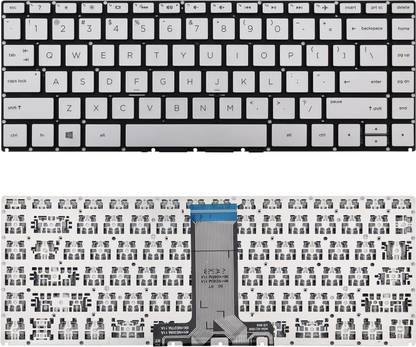 SOLUTIONS-365 COMPATIBLE LAPTOP KEYBOARD HP Pavilion X360 14-BA WITHOUT BACKLIT BLACK US Internal Laptop-size Laptop Keyboard Compatible with Desktop, Laptop, Mac