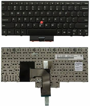 TechSonic Keyboard For IBM Lenovo Edge THINKPAD E120, X121e, X130e, X131E, E220S, 04Y0379 Internal Laptop-size Laptop Keyboard Compatible with Desktop, Laptop, Mac